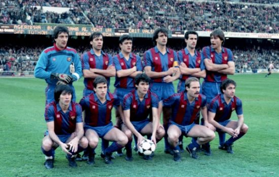 BARÇA 3 ATH BILBAO 1 (26-1-86) - PEDRAZA